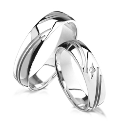 Eksklusive Vielsesringe - Pure Heart 335-2