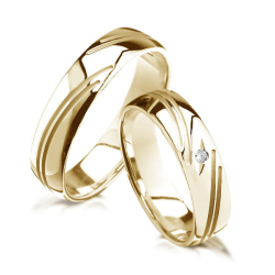 Eksklusive Vielsesringe - Pure Heart 335-1