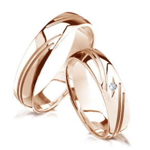 Eksklusive Vielsesringe - Pure Heart 335-3