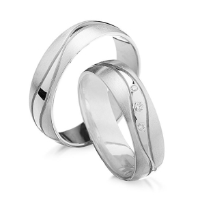 Eksklusive Vielsesringe - Pure Heart 336-2