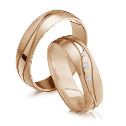 Eksklusive Vielsesringe - Pure Heart 336-3