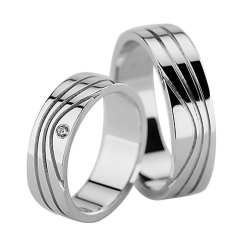 Eksklusive Vielsesringe - Pure Heart 337-2