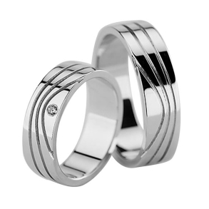 Eksklusive Vielsesringe - Pure Heart 337-2