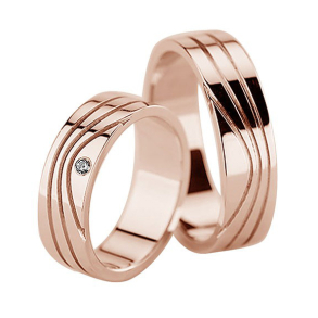 Eksklusive Vielsesringe - Pure Heart 337-3