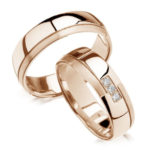 Eksklusive Vielsesringe - Pure Heart 338-3