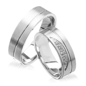 Eksklusive Vielsesringe - Pure Heart 340-2