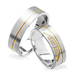 Eksklusive Vielsesringe - Pure Heart 340-5