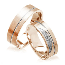 Eksklusive Vielsesringe - Pure Heart 340-6