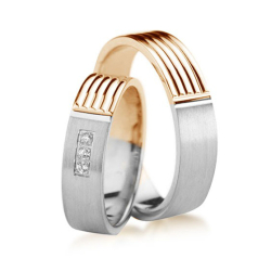 Eksklusive Vielsesringe - Pure Heart 343-7