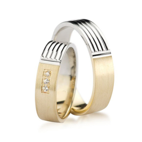 Eksklusive Vielsesringe - Pure Heart 343-4