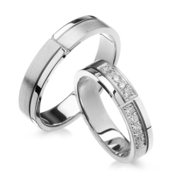 Eksklusive Vielsesringe - Pure Heart 345-2