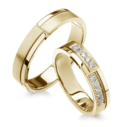 Eksklusive Vielsesringe - Pure Heart 345-1