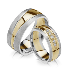 Eksklusive Vielsesringe - Pure Heart 346-5