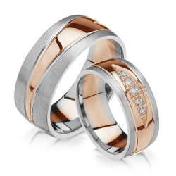 Eksklusive Vielsesringe - Pure Heart 346-7