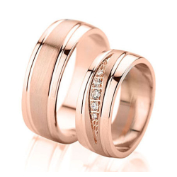 Eksklusive Vielsesringe - Pure Heart 347-3