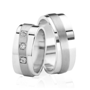 Eksklusive Vielsesringe - Pure Heart 348-2