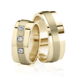 Eksklusive Vielsesringe - Pure Heart 348-1