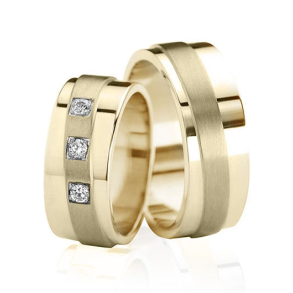 Eksklusive Vielsesringe - Pure Heart 348-1