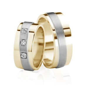 Eksklusive Vielsesringe - Pure Heart 348-4