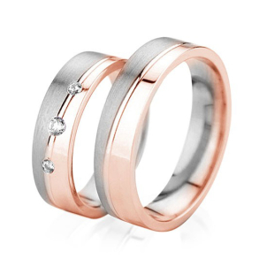 Eksklusive Vielsesringe - Pure Heart 350-6