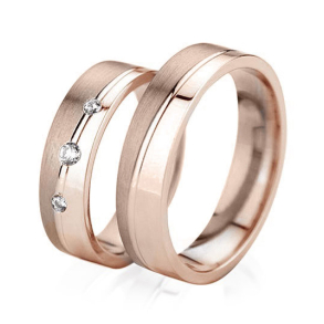 Eksklusive Vielsesringe - Pure Heart 350-3