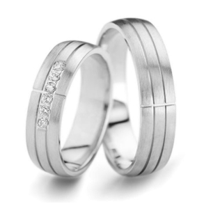 Eksklusive Vielsesringe - Pure Heart 351-2