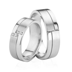 Eksklusive Vielsesringe - Pure Heart 352-2