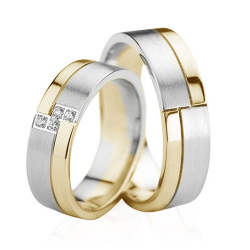 Eksklusive Vielsesringe - Pure Heart 352-5