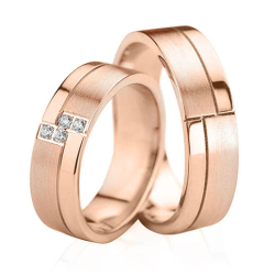 Eksklusive Vielsesringe - Pure Heart 352-3