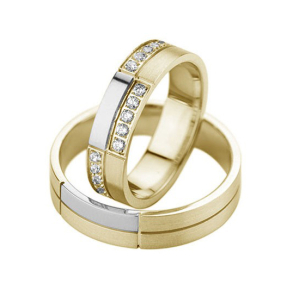 Eksklusive Vielsesringe - Pure Heart 354-4