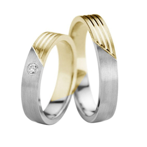 Eksklusive Vielsesringe - Pure Heart 355-5