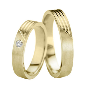 Eksklusive Vielsesringe - Pure Heart 355-1