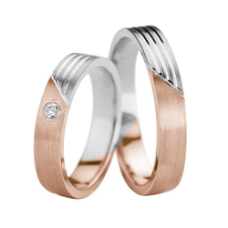 Eksklusive Vielsesringe - Pure Heart 355-6