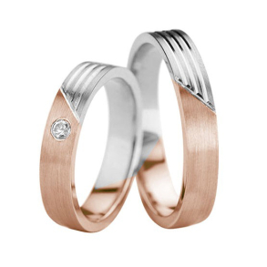 Eksklusive Vielsesringe - Pure Heart 355-6