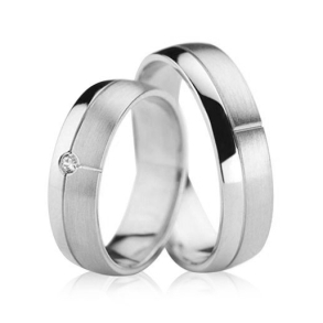 Eksklusive Vielsesringe - Pure Heart 357-2