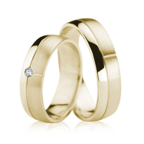 Eksklusive Vielsesringe - Pure Heart 357-1