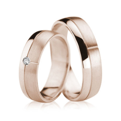 Eksklusive Vielsesringe - Pure Heart 357-3