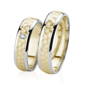 Eksklusive Vielsesringe - Pure Heart 358-4