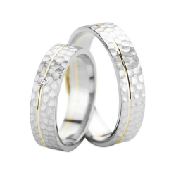 Eksklusive Vielsesringe - Pure Heart 359-5