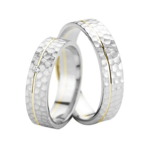 Eksklusive Vielsesringe - Pure Heart 359-5