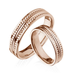 Eksklusive Vielsesringe - Pure Heart 374-3