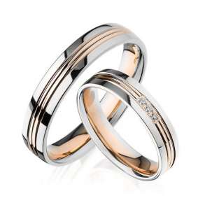 Eksklusive Vielsesringe - Pure Heart 375-5