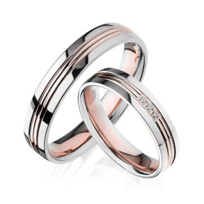 Eksklusive Vielsesringe - Pure Heart 375-7