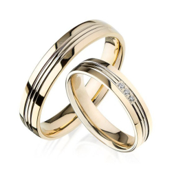 Eksklusive Vielsesringe - Pure Heart 375-1