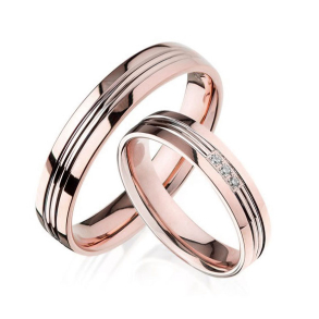 Eksklusive Vielsesringe - Pure Heart 375-3