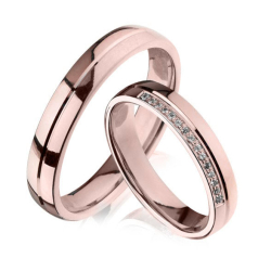 Eksklusive Vielsesringe - Pure Heart 378-3