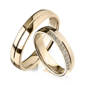 Eksklusive Vielsesringe - Pure Heart 379-1