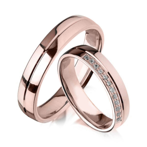 Eksklusive Vielsesringe - Pure Heart 379-3