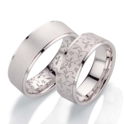 Eksklusive Vielsesringe Flora Only You 38-7431