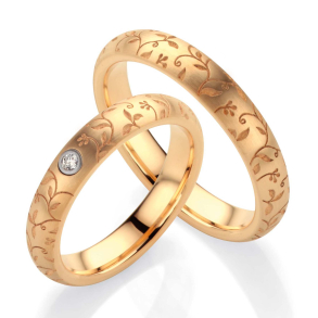 Eksklusive Vielsesringe Flora Only You 38-7432